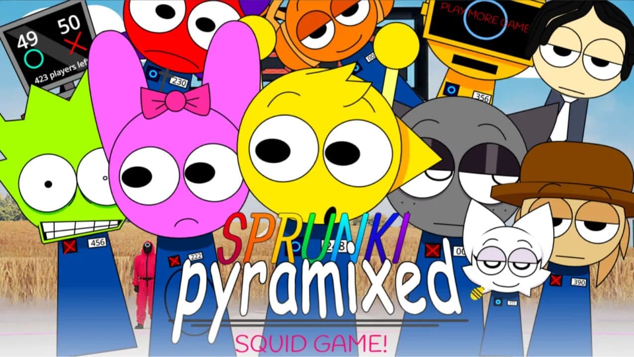Sprunki Pyramixed But SQUID GAME